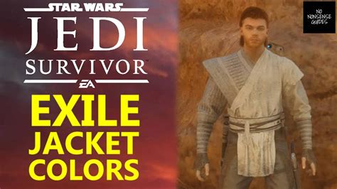 Despite fitting the requirements of a full outfit set, the Frontier Outfit is the worst of the bunch, and it struggles to compete. . Jedi survivor exile colors